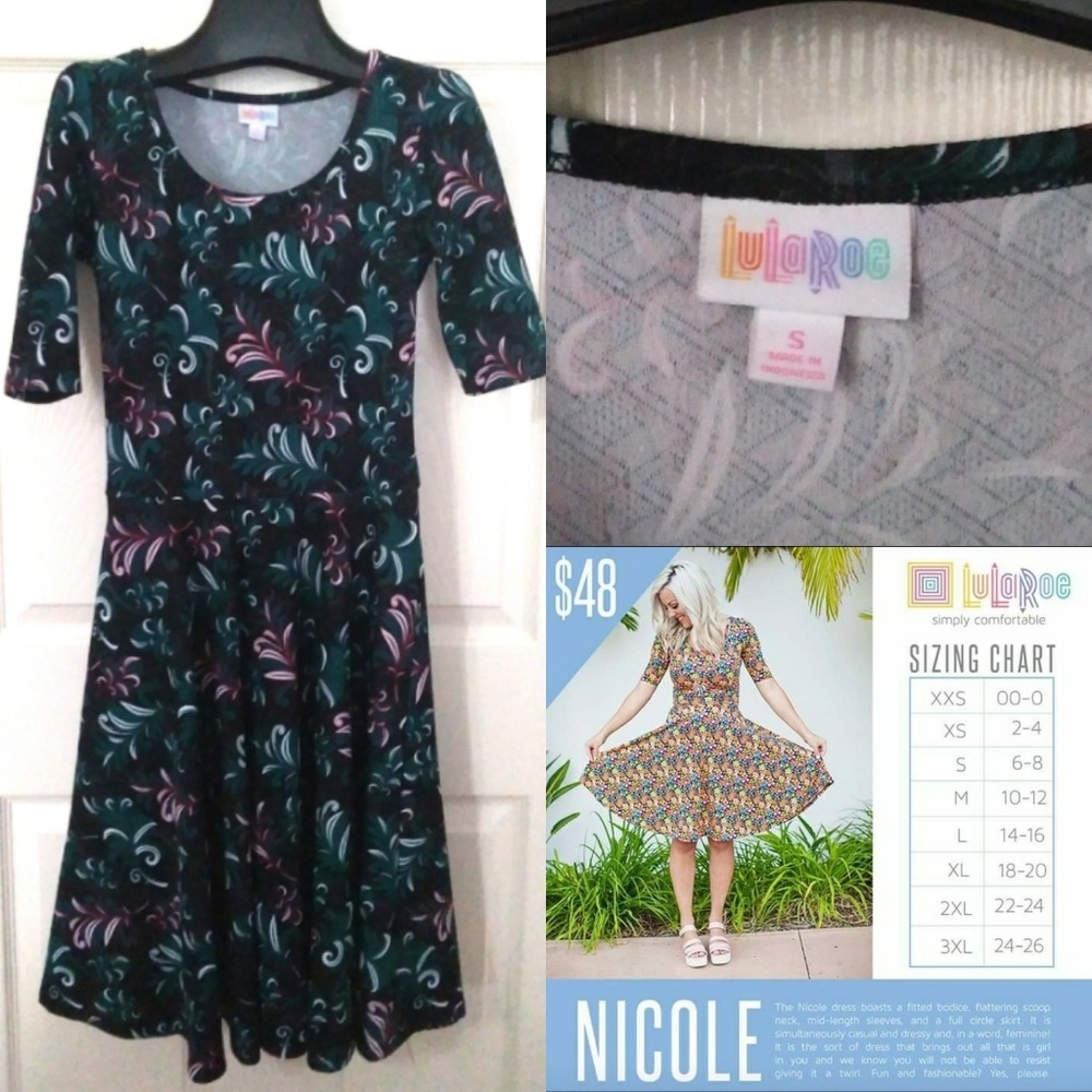 Deep Turquoise & Purple feathers party dress